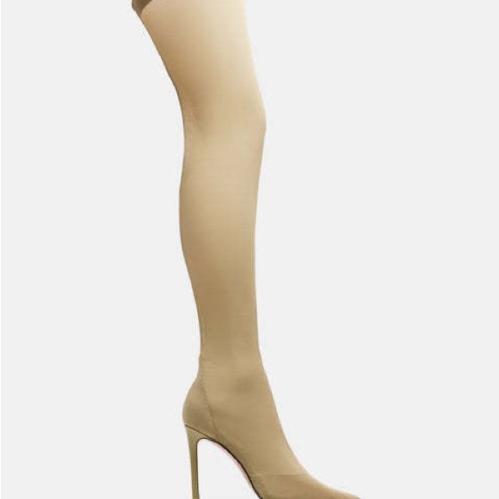Steve Madden Tan High Heel Stockings